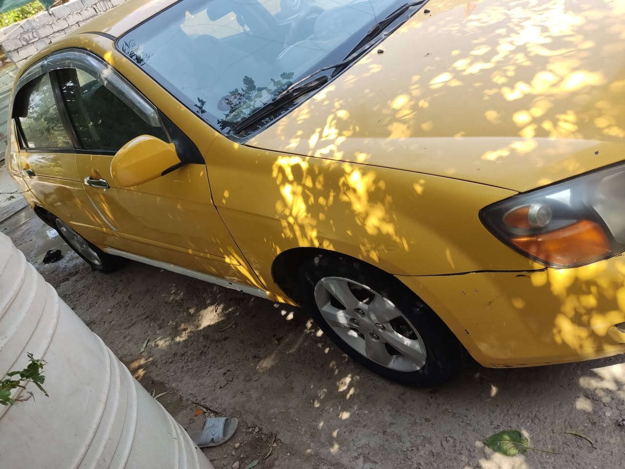 سلام عليكم سياره سبكتر موديل 8رقم كربلاء محرك يبخر كير جديد تخم تاير سنويه لحد ال 27 تأخذ صافي هيئه وغرامات حادثه الدور الجاملغ الخلفي وبيه طخه خفيفه بل باب وره السايق شراي اتصل ***********وتدلل السعر 55بيه مجال قليل مكاني حله طهمازيه
