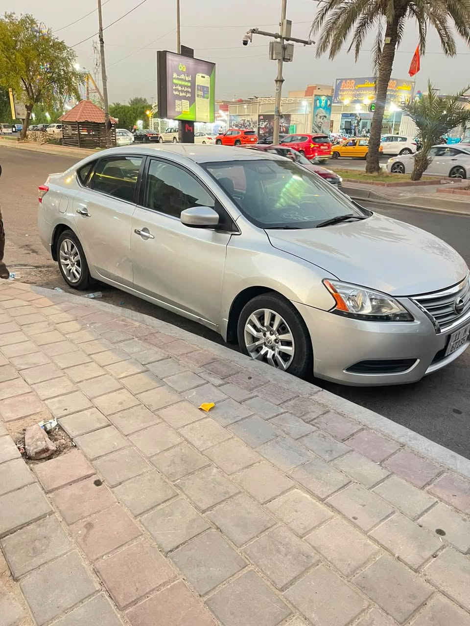 نيسان سنترا • ٢٠١٣ • حادثة ٣ قطع