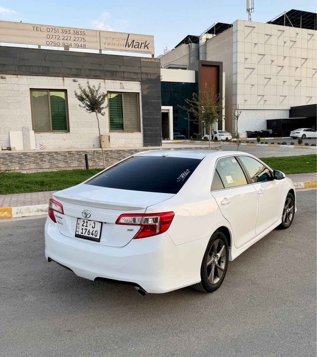 کامیری ٢٠١٣ SE
  سەیارەکە 116 mi حەقیقی ڕۆشتوە 
مواسەفاتەکانی تۆماتیک و سوکان لە گێر و ئاوێنە کارەبای و دژە خلیسیک  تەحدیل سورحە  و فۆلیۆم و بلوتوس   و شاشە ئایپاد لایت حەدەسە و ویل کڕۆن 
 جام کارەباییو کوشن کارەبایی  و جەندەها مواسەفاتی تر 
 سەیارەکە سەنەوی تا ٢٠٣٠ تازەیە 
٤ تایەی تازەی بۆ بەستراوە سپێری دانەگیراوە لۆکە

وەکو بۆیاخ تەنها ٢ پارجە و پەلەیەکی بجوکی بۆیاخە بی ناو گرتن بی ئەرباگ
 
گێر  و مەکینەی بە شەرت تەنها قەباخی کراوەتەوە بێ کێشە و موشکیلەیە 
 
سحری :123محامەلەکی کەم
 شوێن: ڕانیە 

***********
*********** watss app w vibar رانية, السليمانية
