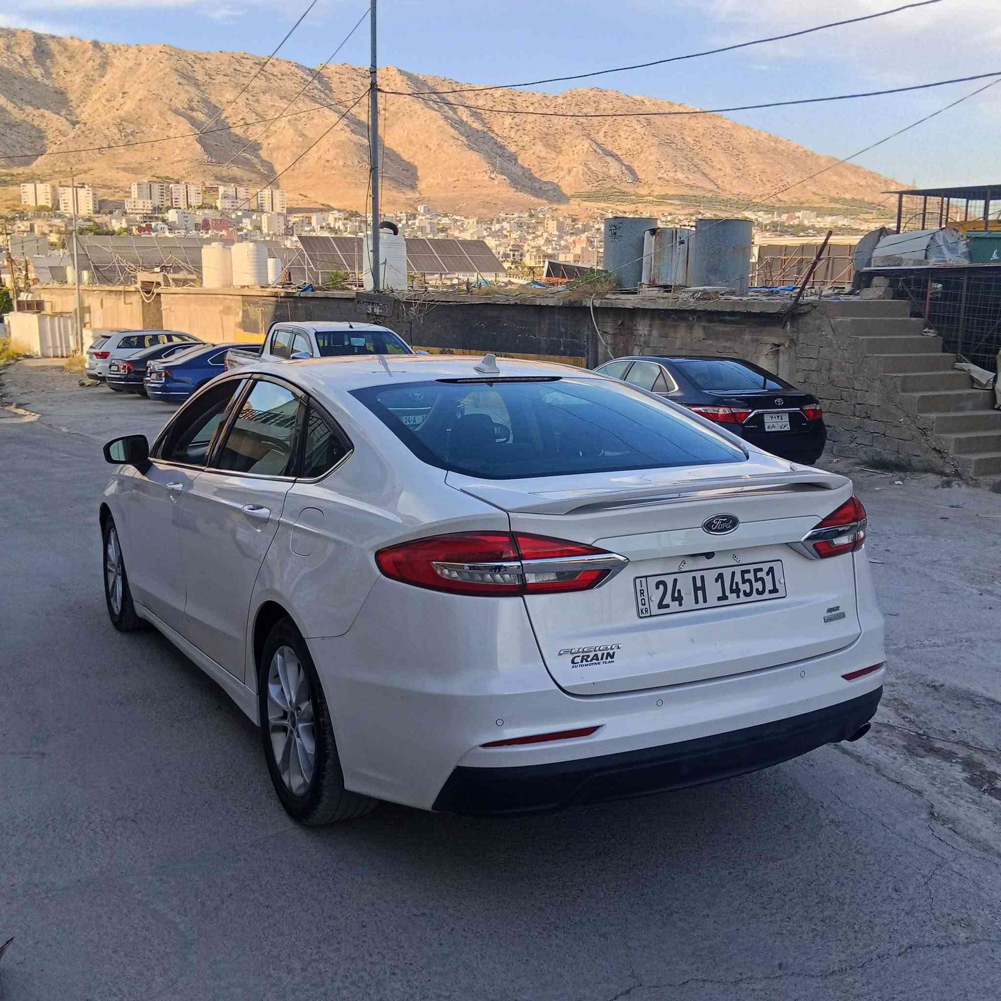 فورد فيوژن موديل ٢٠٢٠ محرك ١،٥ توربو
سياره وضع شريكه احلى من الصوره
سياره ماشيه فقط ٦٢ ألف ميل 
سياره 
گير ومحرك وتبريد بشرط 
سياره 
رقم وسنويه وهزه جديده 
رقم دهوك ورقم انگليزي
باسمنا تحويل اقل من ساعه
سياره 
قطعتين صبغ فقط 
جاملوغ و باب سايق صبغ بس
بدون دواخل بشرط 
يعني 
شواصي ولغود ودكم وايرباكات 
كلها وضع شريكه 
سياره 
فول فول مواصفات يعني Se
يعني 
كوشن كهربائ وهيتر ومساج 
شاشه وكاميره وحساسات
رادارات و بصمه تشغيل 
اكو هوايه مواصفات اخرى .. 
سياره
رقم شاصي موجوده مع صوره 
سياره
مكانها دهوك داخل دهوك وباسمنا
سعرها ١٠٧ ورقه ونزل ٦ أوراق كاميرا 
*********** واتس اب
