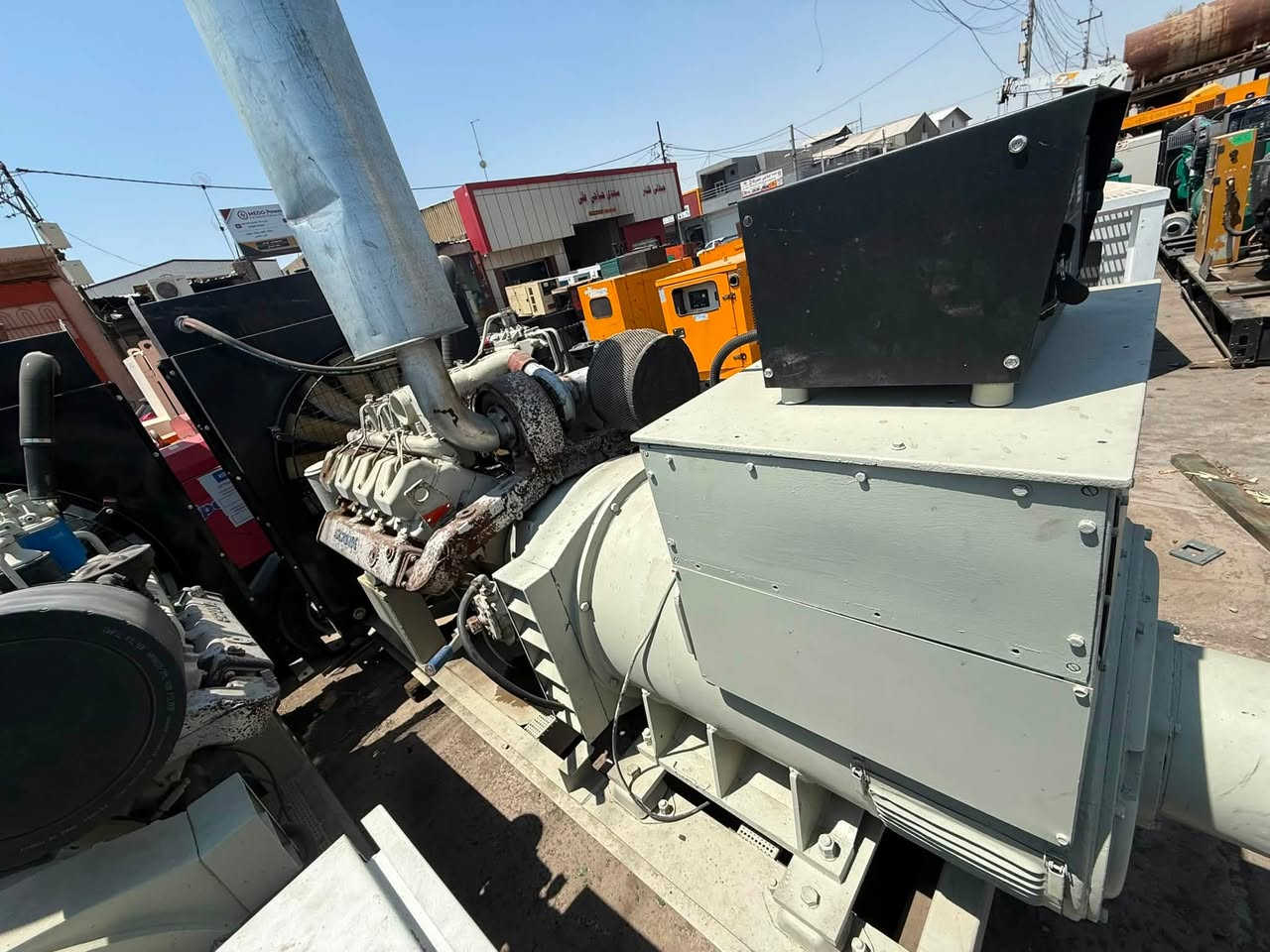 السلام عليكم
سكانيا 143 بلادي مولده اوربي 
500Kva 
ساعات العمل قليل جدا 
نظام اوتو حمايه فول اوتماتيك
وضع بلاد شركة  
أربيل صناعه جنوبيه 
نظام اوتو حمايه فول اوتماتيك
وضع بلاد شركة  
🚚يوجد توصيل الى جميع المحافظات وبضمان🚚
🚚كياندن هةية بو هةموو شاركان بةكرينتى🚚
 للاستفسار:
 ابو علي 
***********
***********
***********
