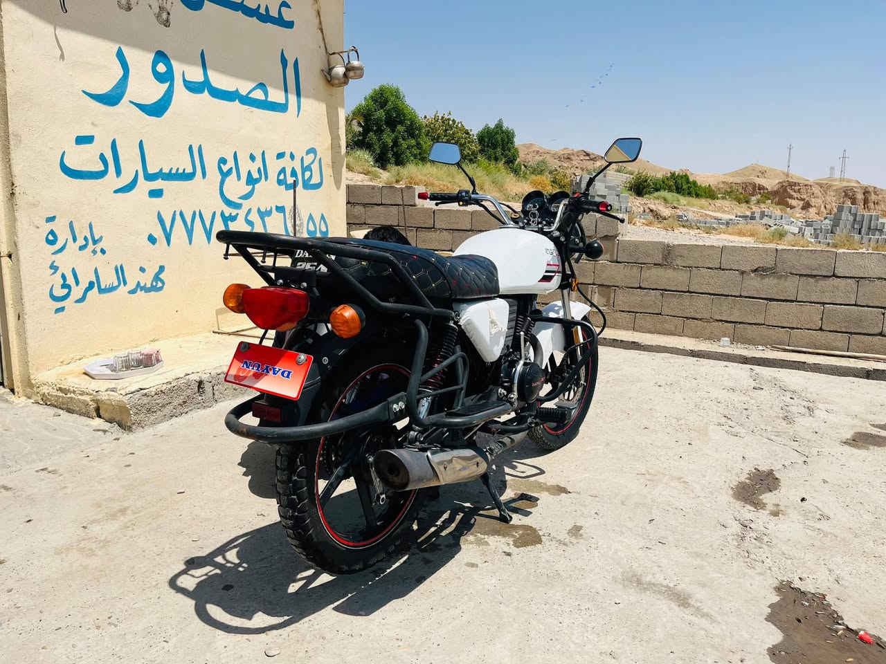 سلام عليكم دراجه دايوان لبيع مديل 23فحل اوراق سحب مكاني ديالئ منصوريه الجبل الرقم *********** السعر خاص
