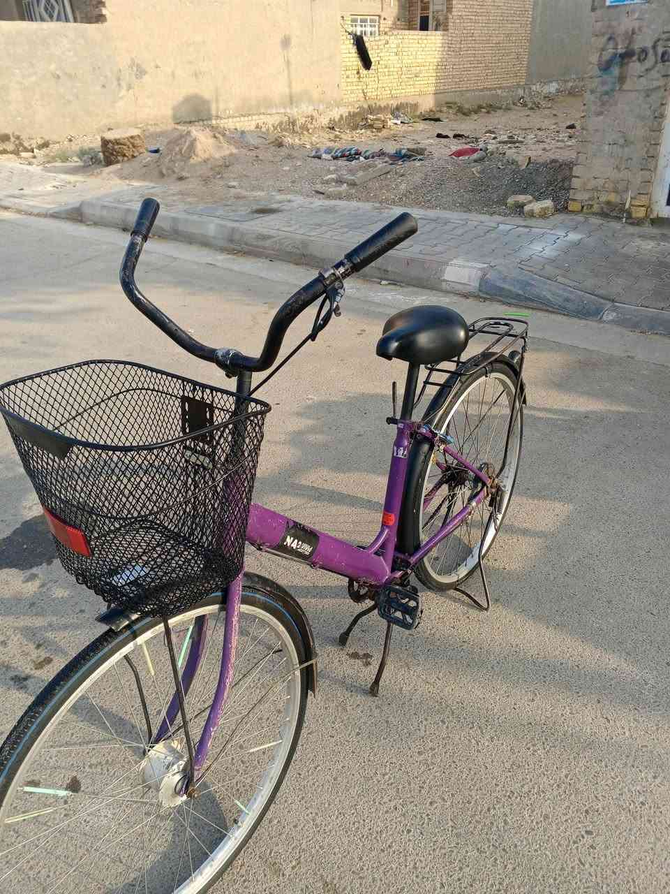 سلام عليكم 🎇
باسكل للبيع 🧩
بايسكل اصلي مختم 
مـديـل16
لون 💜🪬
حجم 26
السعر 60وبي مجال قليل 
واسط زويرجات 
‏‪موجود واتساب على هاذه الرقم: 
***********
وموجود على الفيس ما تشتري لا تعبني رجآ رجآ
