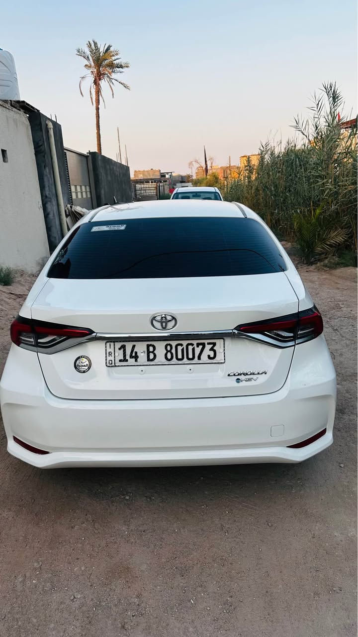 كورولا 2025 hybrid  مواصفاتها معروفة ماشية ٣٠ الف السيارة كفالة ماعدا بارد بسيط بالمدكر الامامي. رقم بصرة تحويل ثاني يوم. السعر ١٥٠ وبيها مجال بسيط *********** البصرة, العراق
