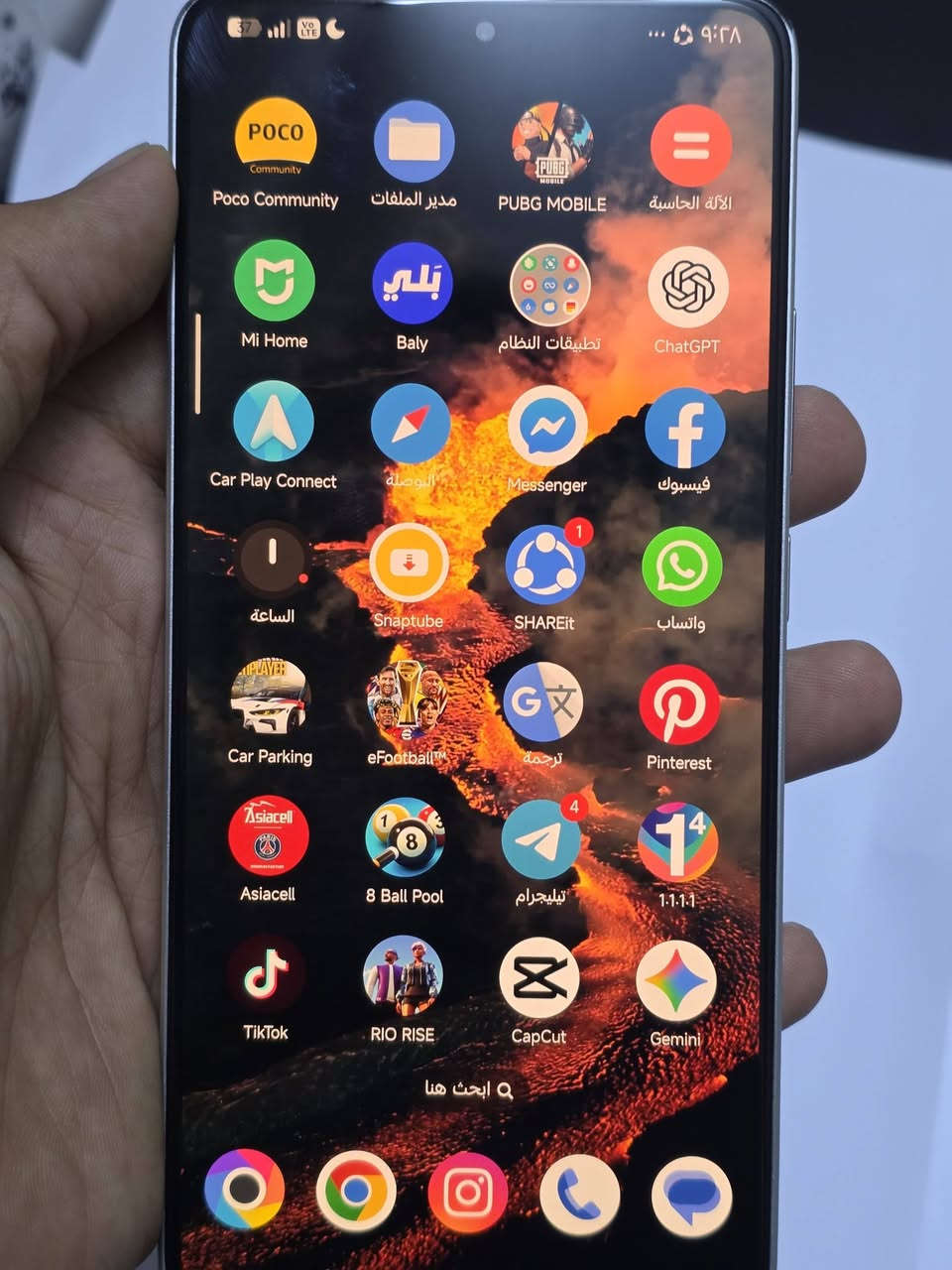 POCO X6 Pro
ذاكره 512
رام 12
جهازه نظيف
غراض كامله
سعره 350 وبي مجال بسيط
***********
مكان موصل
