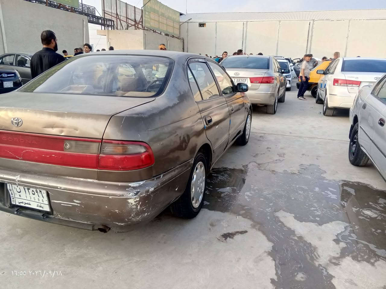 سلام عليكم
تويوتا كرونا فرخ بطه موديل 1993 رقم بغداد 

السياره مكفوله من الضربه مكينه ام الجف 
السياره خير من الله 
العنوان  واسط  النعمانيه 
رقم الهاتف (***********)

نص مكتوب في الصور:
- ١٦:٠٠ ٢٠٢٦/٠٩/١٨
- ١٦:٥٦ ٢٠٢٦/٠٩/١٨
- ١٤:٥٣ ٢٠٢٦/٠٩/١٨
