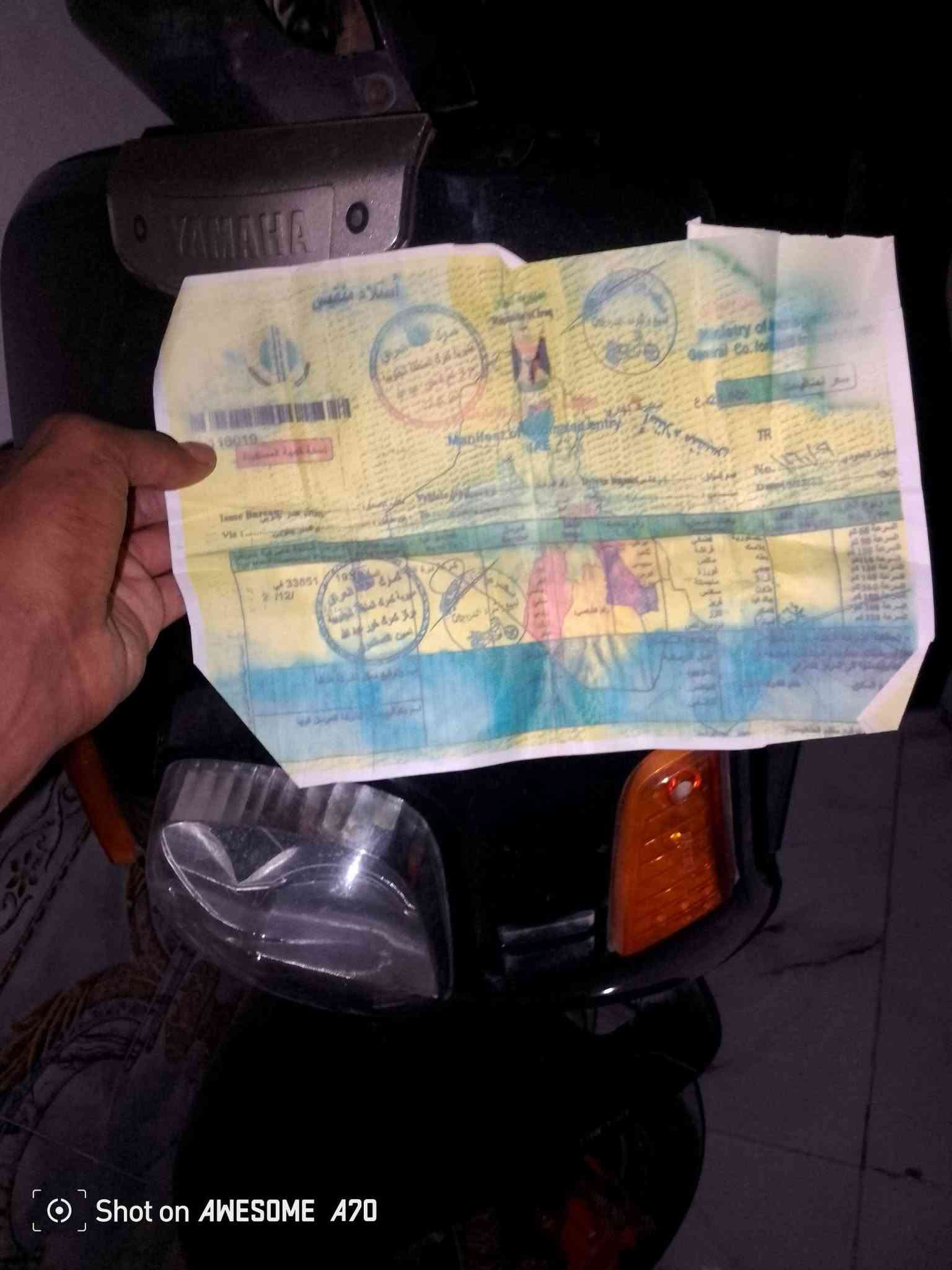 ه سلام عليكم درجه ماكس بوليسي ياباني دراجه توه طالعه صار له ربع اشهر  من رنباه موجود وصله كامل مختوم دراجه كله شغاله من الطول الطول شلعه ومعدل خير من الله دراجه مال جناي مامتعوبه نضيفح وحلوه شلعه ومعدل خير من الله. عنوان اسكان صناعي رقم الهاتف وتساب ونتصال فقط سعر 850 وبيه مجال قليل الشراي واتساب نتصال ***********

