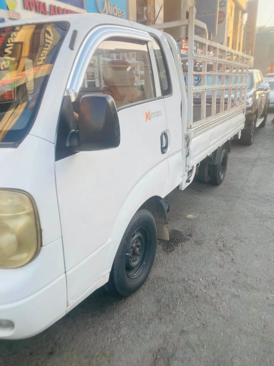 كياحمل موديل2700 موديل 10للبيع فقط رقم واسط بسمي سنويةلحد2027سيارة نضيفة تايرات جديدة باتري جديد سيارة مصبوغة حزام مكان السيارة بغداد الزعفرانية سعر80وبي مجال قليل رقم ***********
