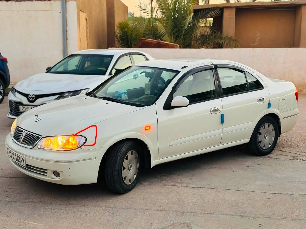 تحيه طيبه...
سني للبيع 2008
كير اوتماتيك 
لون صدفي 
ماشيه 216
استخدام شخصي صبغ قليل موضح بصور 
سياره بأسمي.. 
سعر 98.. 
سياره جاهزه وبلعافيه علياخذها... 
***********
