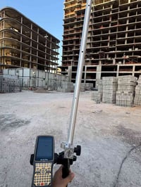 📐 من أعمال مكتب المقياس للأعمال المساحية  ⚡ تسقيط مسار كيبل كهرباء 📍 م...