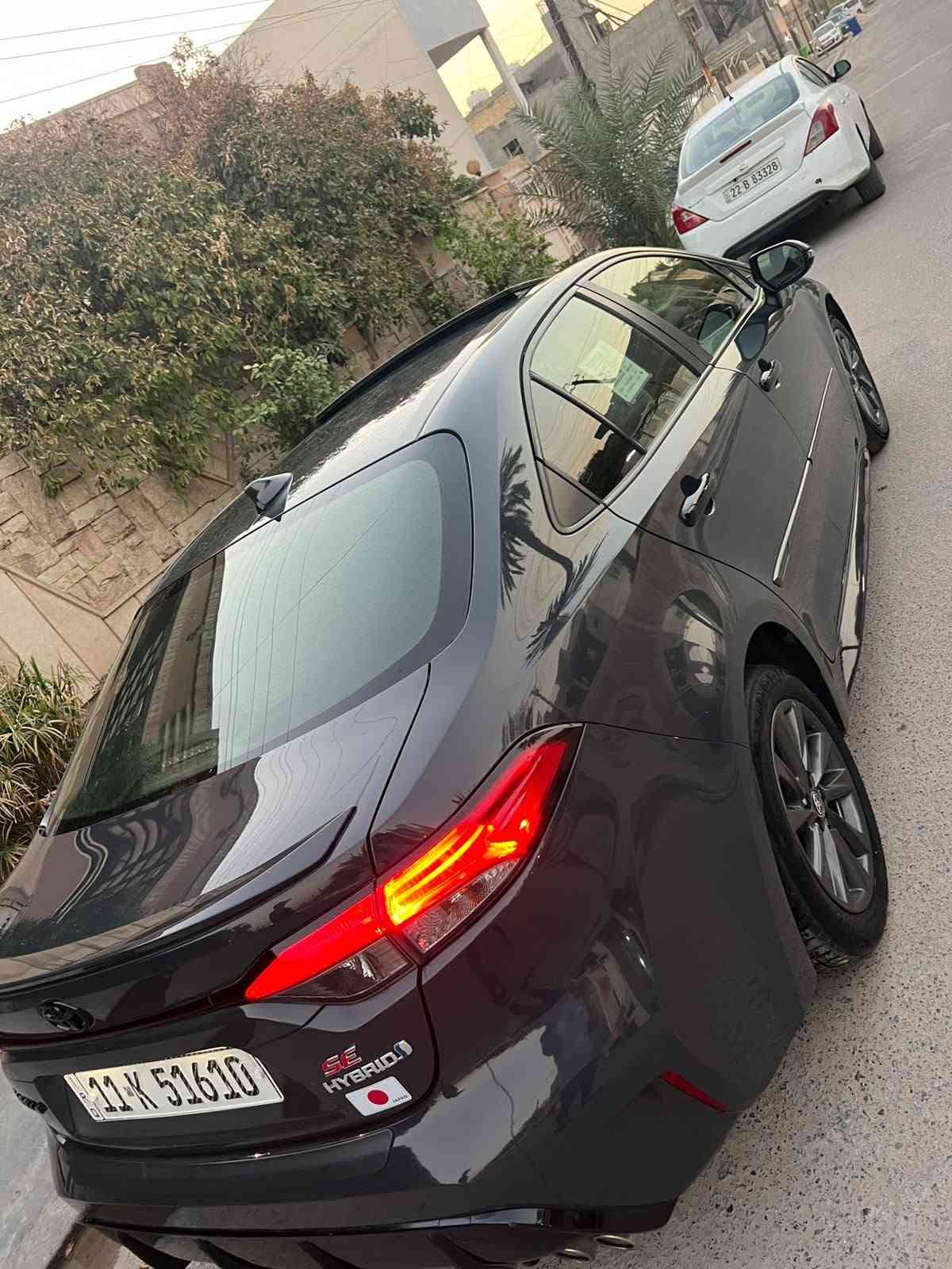 TOYOTA COROLLA  HYBRID SE 2023
تويوتا كورلا هايبرد 2023
المسافة المقطوعه 64 الف
اللون :- سمنتي 
الموديل 2023
المحرك 1800cc
الحادث : فقط بنيد مبدل
            👇👇👇
فتحة كرستال ثلاث حركات 
شاشة كبيره انفكيشن. 
رادار امامي 
 مانع تصادم
تصحيح مسار
مانع انزلاق
تحديد مسرب .
نقطة عمياء .
مثبت سرعة
هاند بريك كهربائي 
كاميرا خلفيه
كراسي مخمل 
طارة مدفية .
كراسي مدفية
بصمه أبواب
بصمه تشغيل
تحكم ستيران
شاحن وايرلس 
ويل قياس   17..
اضويه اماميه زنون LED
كشافات ضبابي LED 
اضويه خلفيه LED
حساسات خلفيه 
نظام GPS+ خرائط 
3 انظمة قياده Sport /ECO / Normal
كندشن مركزي امامي  
بلوتوث 
مدخل AUX + USB
السيارة احلى من الصور  
العنوان بغداد العامرية
السعر : 160 وبي مجال  
***********
