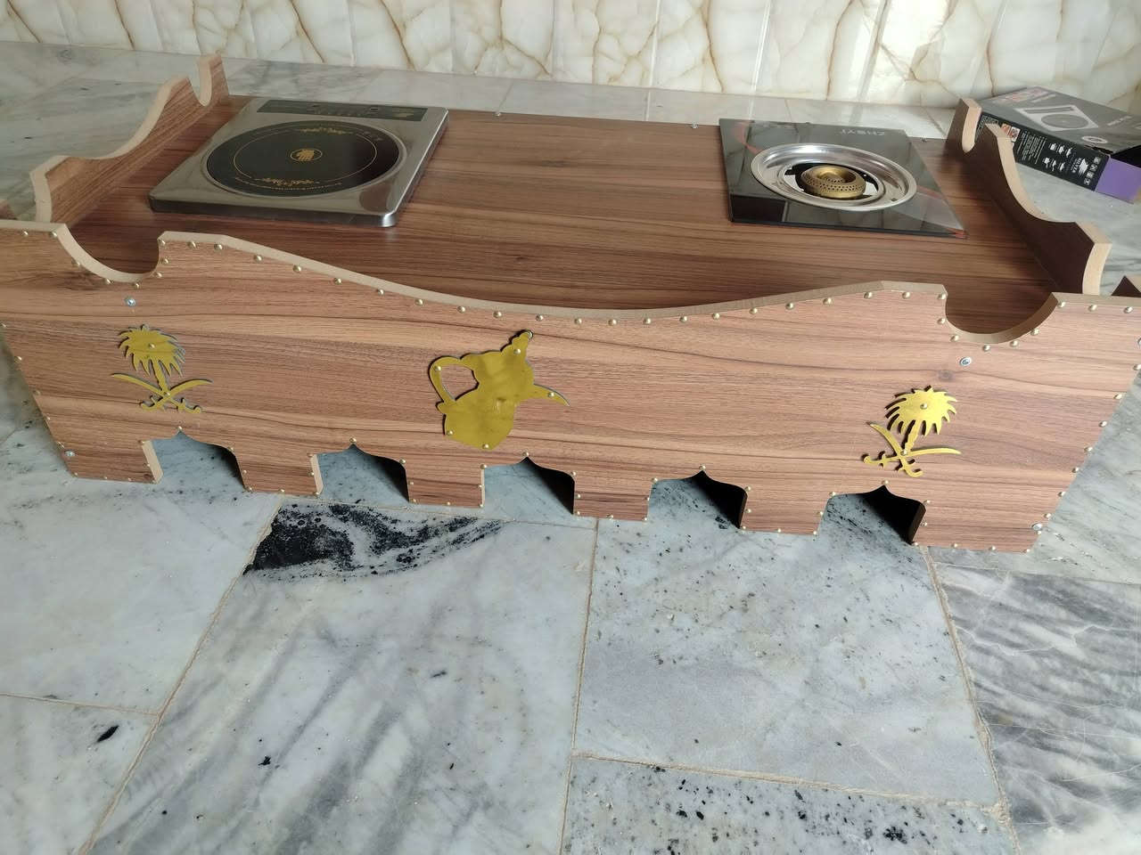جديد • هيتر وطباخ • خشب أصلي