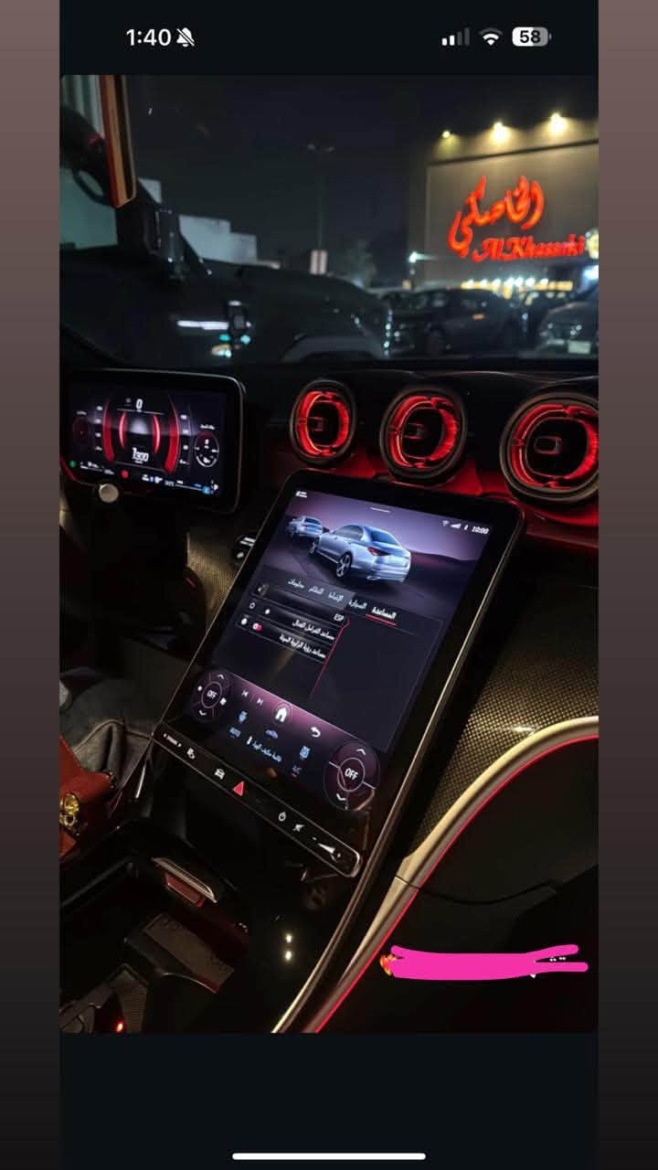السلام عليكم

مرسيدس C200 AMG خليجي
وكالة العراق

السيارة ماشية 5000 كم
موديل 2025
السيارة خليجي وكالة MEC العراق

محرك 1500 تيربو 4 سلندر
السيارة فول مواصفات
شاشة عدادات رقمية
شاشة MBUX
Apple CarPlay / Android Auto
كاميرا خلفية
حساسات أمامية وخلفية
ونقطة عمياء و رادارات أمامية وخلفية
دخول ذكي على الأربع أبواب
فتحة سقف بانوراما
مقاعد جلد مع كهرباء
تدفئة للمقاعد الأمامية مع خاصية المساج
إنارة داخلية محيطية 64 لون
إضاءة LED
ويل حجم 19 تو سايز
السيارة رقم بغداد

والسيارة مغلفة PPF بالكامل من الخارج والداخل عند شركة جيوشيلد
والسيارة بحالة الوكالة

السعر 76,000,000 مليون دينار عراقي
وبيها مجال بسيط

مكان السيارة بغداد
للاستفسار الاتصال على الرقم
***********
عبدالرحمن
