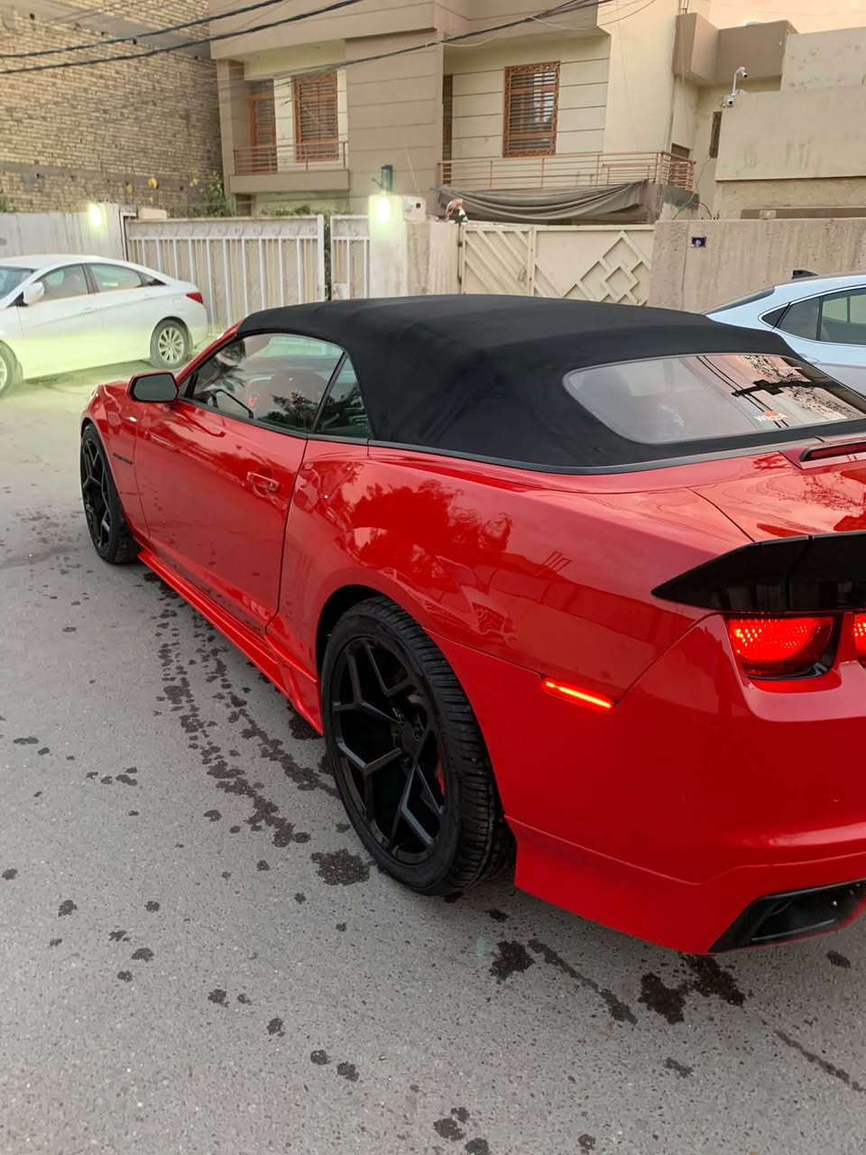 ‏السلام عليكم
CAMARO 2SS
كمارو 2SS
الموديل: 2013
الفئة: 2SS كشف
اللون: احمر
عدد الاميال: 56 الف ميل
عدد الاسطوانات: 8 سلندر
حجم المكينة: 6.2
(فول مواصفات و فول هوائيات)
السياره عليها تعديل خارجي و عليها تزويد كل القطع اصليييية
سستم اكزوز من الطول بورلا اتاك
‏AFE شوتة
فيول بم Zl1
اكسل 3.91
دبات روش
بوابات اكزوز كتم
واير بلك msd
(التعديل الخارجي)
كت كامل هينسي
ويل Z28 اصلي تو سايز
بنيد كاربون فايبر اصلي
وبعد هواااي شغلات ممذكورة
السيارة كلش جديدة وقويه كاملة
بيهه نضوح دهن بالجبنة الخلفية مال محرك رقم بغداد جديد وهزة جديدة
داخله كلين
ب العراق صبغ باب سائق اثر شخوط وجاملغ خلف السائق كلير
بدووون ايرباك رقم شاصي بالصور
المكان: بغداد شارع فلسطين
الرقم: ***********
