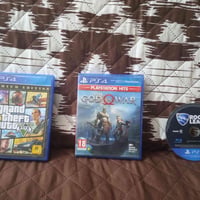 أقراص للبيع GOD of WAR وGat 5 السعر 25 الف مع قرص هدية ROCKET LEAGUE ا...