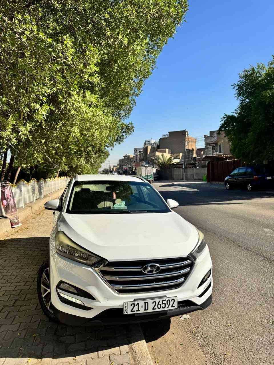 السلام عليكم توسان 2018 سياره خليجي ماشيه 131كيلو متر سياره جاهزه من كلشي ملاحضه بيها حادث سونار بيها ***********
