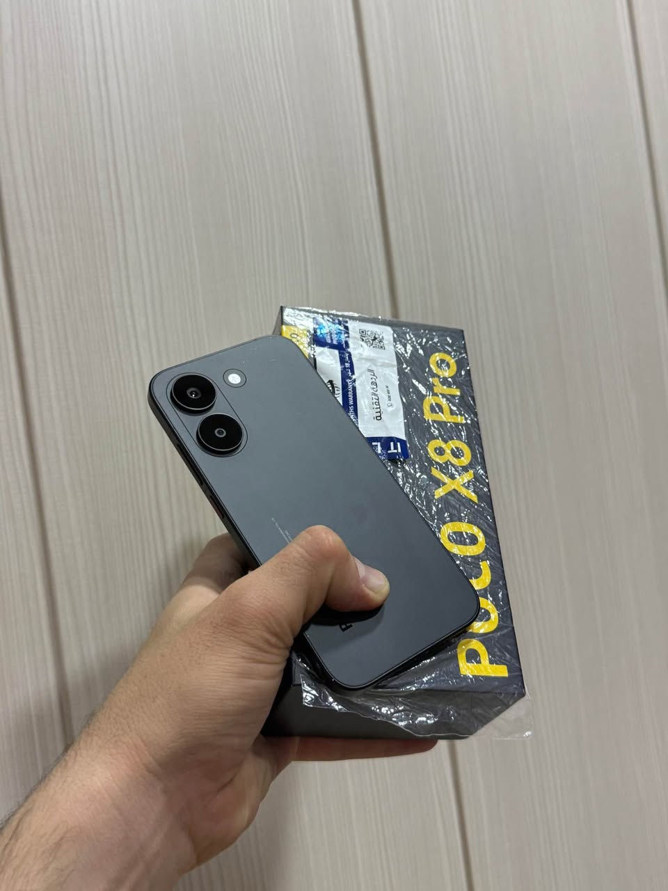 Poco x8 pro 📱

لۆک لۆک 
زۆر زۆر کەم ئیشکردوو 
بە زەمانی 18 مانگ 
IT lobby 
512 گێگابایت 
ڕام 12 
پاتری 6500
Dimensity 8500 Ultra 🫨
Charge 100 W
120 FPS
دژە ئاوو IP 69
2 sim 

نرخی 585 هەزارو مەجال 
***********
***********
کۆڕەک وەتسەپ و ڤایبەری لەسەرە 📞
موشتەری تێل بکە لە خزمەتتام

گەیاندن هەیە 📦 السليمانية, العراق
