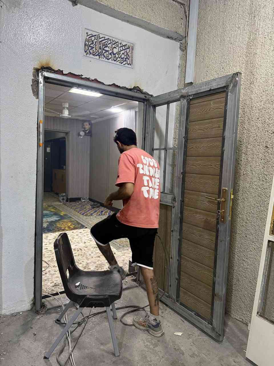 سلام عليكم اخوان اني حداد مكاني حي العامل🤍🤍🤍🫡

شغل بيبان تركي  قاصه شبابيك. قمريات وين متريد اجيك 📞

☎️
***********
