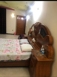 غرفة نوم • نجارة عراقية • خشب ثقيل