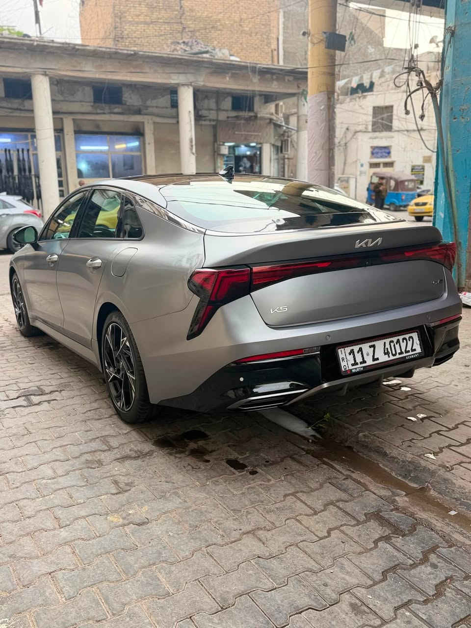 السلام عليكم k5  2025 رصاصي مات للبيع وارد امريكي حادثهه قبغ جنطه مواصفات جي تي لاين فول مواصفات  محرك 2500  تنفس طبيعي ماشيه 24 الف ميل صور الحادث مرفقه السعر 220$ بي مجال بسيط رقم بغداد باسمي تحويل ثاني يوم للاستفسار ***********
