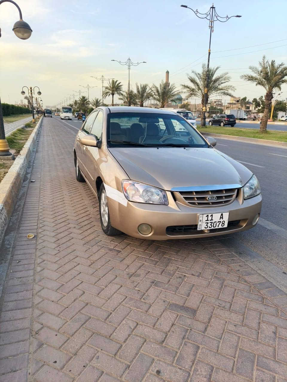سلام عليكم كيا سبكتره ٢٠٠٦ مصبوغه عام الجماليه محرك 2000 تبريد منضومه جديده كير اوتو سنويه بسمي سعر  72 ورقه أو بيها مجال عنوان بغداد بلديات ***********

