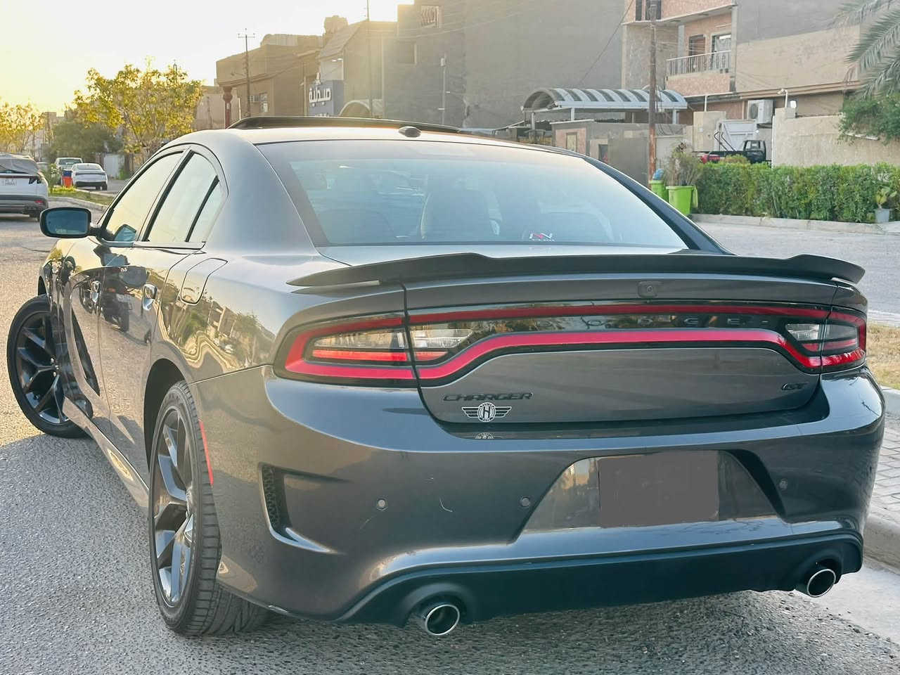 جارجر جي تي بلص
فول 1 /1 رادار جانبي 
‏CHARGER GT Plus 
اخر اصدار لاست كول 
الموديل :2023 . (خليجي)  النداء الاخير. وكاله هارلم 
العداد :27 الف كيلو  سياره بعده بحالت زيرو  
الضمان : 3 سنوات او 60 الف كيلو متر . 
المحرك : V6.  3.6L
مكفوله من الصبغ و التبديل  
مرقم بغداد الجديد كامل تحويل ثاني يوم 
المواصفات : رادار جانبي…….
* جناح خلفي اسود. 
* ويل قياس 20 انچ اسود . 
* مقود القيادة رياضي . 
* مقاعد رياضية من الشاموا الأسود.
* نقطة عمياء . 
رادار جانبي.
* مصابيح أمامية زنون . 
* كشافات الضباب زنون . 
* المصابيح الأمامية مع LED . 
* حساسات خلفية. 
* شاشه كبيرة مع نظام ملاحة نفكيشن GPS . 
* سستم صوت الپاين .
* فتحة سقف (سلايد) . 
* المقاعد الأمامية كهربائية . 
* ذاكرة لحفظ وضعيات الجلوس (ميموري) . 
* مقاعد أمامية تبريد وتدفئة . 
* تشغيل عن بعد . 
* المقود كهربائي . 
* تدفئة مقود القيادة . 
* محدد سرعة . 
* تلفون بلوتوث . 
* كاميرا خلفية .
* مرايا متحسسة للاضاءة العالية .
* كير شفتر بالستيرن . 
* دخول ذكي (بصمة) .
مكاني بغداد
***********هاتف
