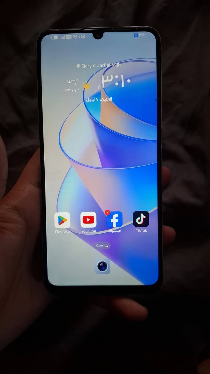 هونر x7a ذاكر 128 جهاز نضيف
سعر 100الف تواصل واتساب ***********
