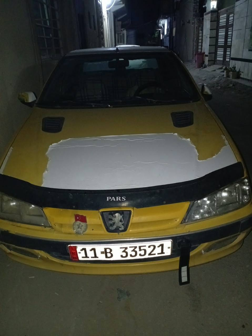 بيجو بارص موديل11رقم بغداد انكليزي مصفره هيئه وغرامه راعيه موجود مداور ثاني يوم سياره خير من الله مكاني كربلاء رقم التلفون *********** 
السعر 28وبيه مجال بصيك
