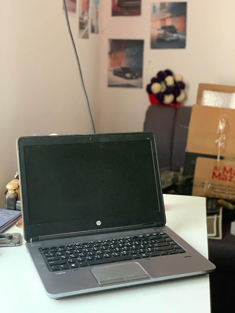 لابتوب hp pro book
معالج AMD A4 4300 
كارت شاشة redeon hd 7420g 
رامات 4gb 
تخزين 500gb
لابتوب كامل ونظيف جدا  يجي وياه كل البرامج المكتبية ومجموعة الاوفس 
السعر 80 الف وتوصيل جميع محافظات العراق
للتواصل ***********
