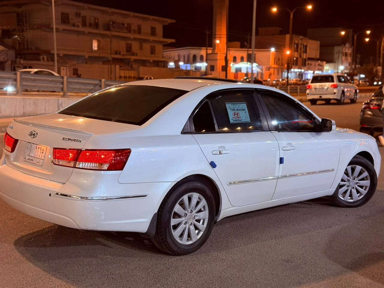 سلام عليكم سوناته موديل 2010 بيه ٣ قطع اماميه صبغ باقي مكفول فتحه فول صاج سعر 105 وبيه مجال ***********
