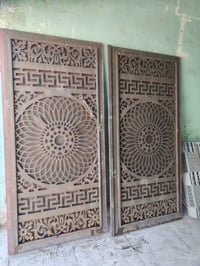 باب حديد • جديد • يحتاج صبغ