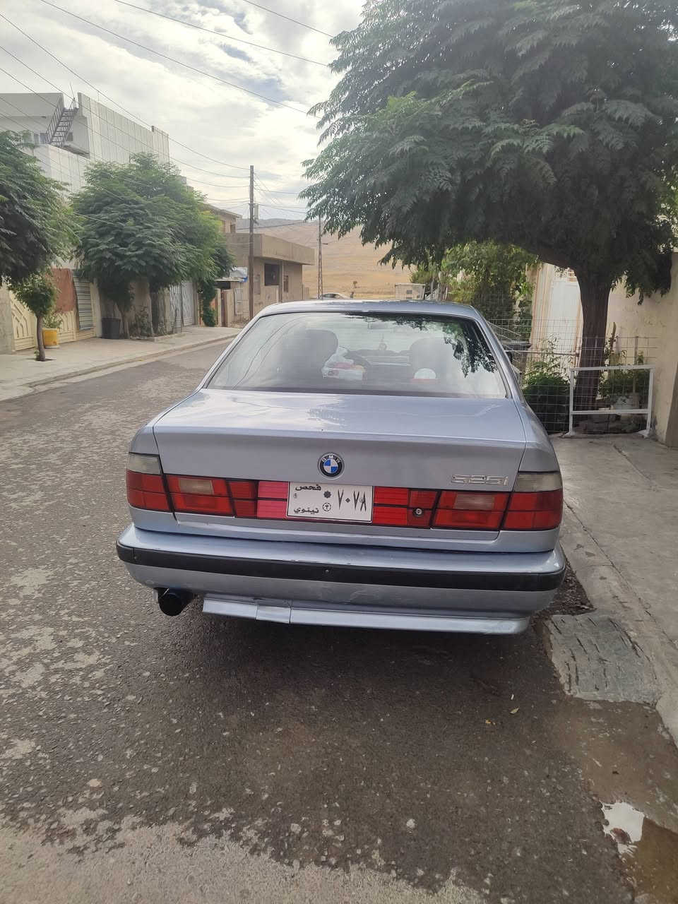BMW525
مۆدێل1990
ئاڕمی پلاسیک سەنەوی وەکالەت
مەکینە کەپس
گڕ ئۆتۆماتیک
سڵایت
هەیکەلی زۆرجوان و پاکە
چوارجام کارەبا
بەشەرتی موس و بڕاوە
 تەقەوڕەقەی نییە
دەعمی نییە
ژمارەی خاوەنی/***********
