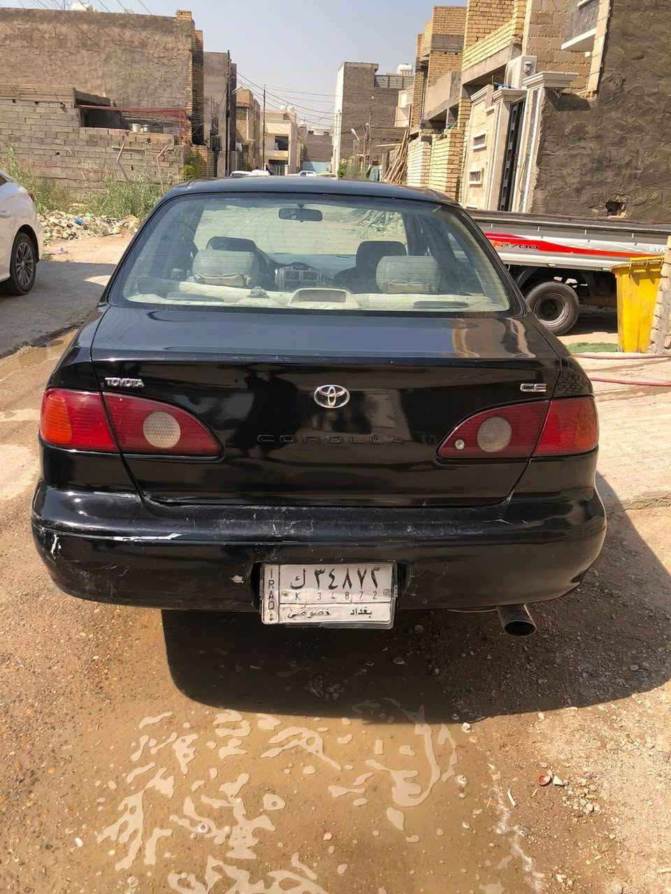 للبيع كورلا بغداد تحويل مباشر موديل 2002 سيارة جاهزة تبريد شغال بيها طخة بالبجم معمرة موضحة بالصورة معمر صدر امامي وخلفي وتايرات جديد السعر 55 وبيها مجال مكاني الدورة للتواصل *********** بي وات ساب
