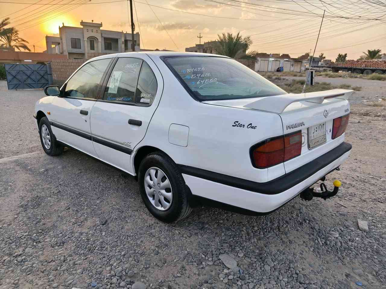 سلام عليكم 
نيسان برايمر للبيع موديل 1991 محرك 16 
رقم صلاح الدين سنويه عضم عاج شرط التحويل والوكاله
محرك كير صدر كهربائيات كلها كفاله عامه وشغاله السعر 38 وبيها مجال بسيط 
مكانها الشرقاط 
للأستفسار اتصل *********** 
ملاحظة البيع نقد فقط

