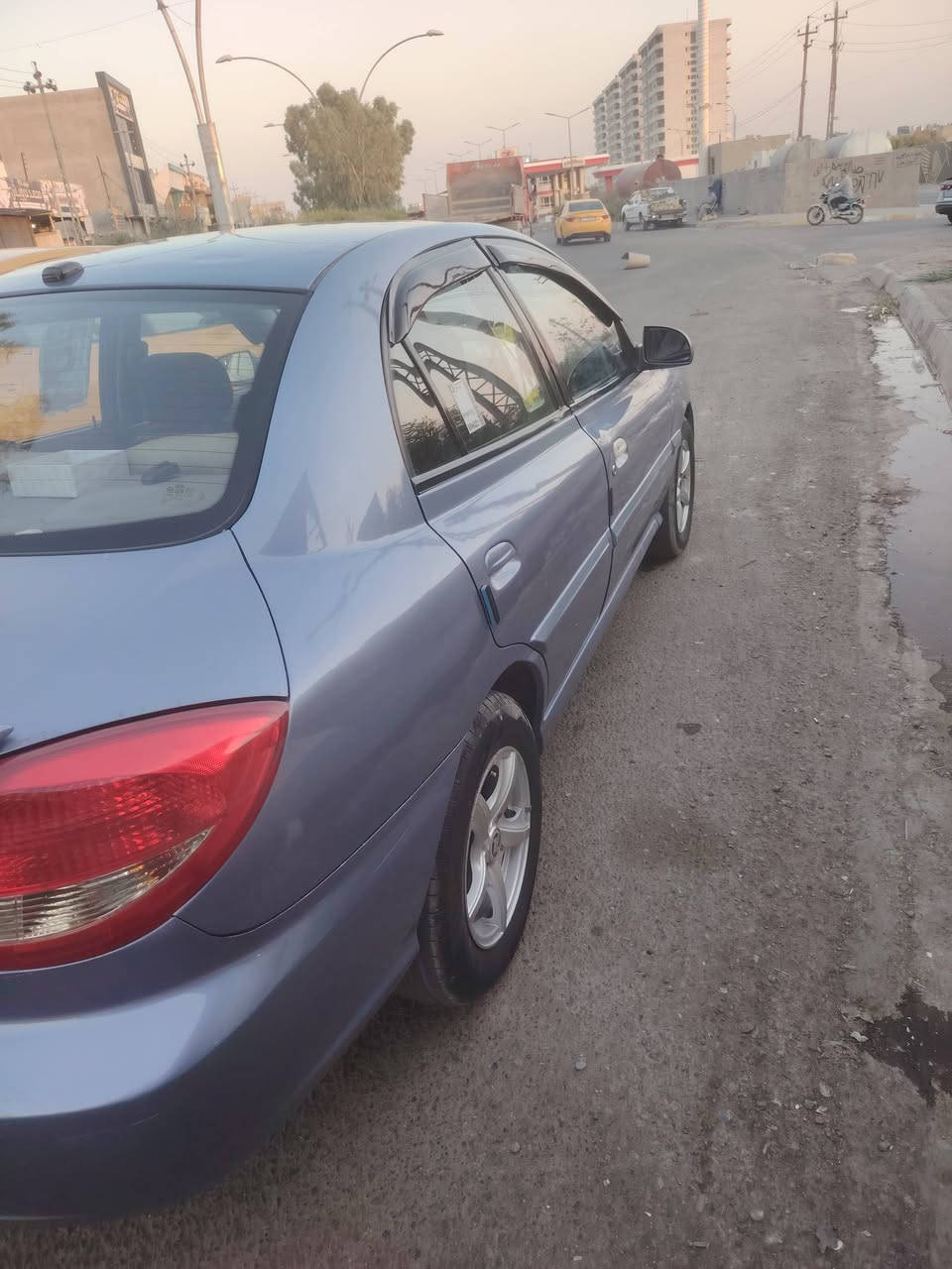 كيا ريو 2004 مصبوغة عام للجماليه رقم السليمانية بيها دفتر بانزين تبرير شغال محرك 16 سنويه لل 30  السعر 48 شرط التحويل والوكالة رقم الموبايل *********** مكاني كركوك
