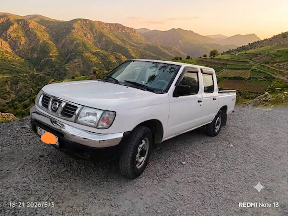 نیسان 2002
تەبرید پاوەر
سەنەوی تا 2030
تەحویل غەرامە بەشەرت
گێڕو مەکینەی بەشەرتی 100فیتەر
بۆیاخ 2 پارچە
تەبرید ساردو گەرم 
سەیارەی معرز نی‌یەو هی ماڵی خۆمانە
کامل مسرف کراوە
 تەنانەت سوەیلی اکسل‌و گێڕەکەشی گۆڕاوە
لەڕوو لە ڕەسمەکان جوانترە
نموونەیە لە جوانیدا
چوار تایەی تازە
***********
ئەگەر مشتەری نیت سەرم مەیەشێنە

ئەدمینی خۆشەویست ڕێز بۆتۆ 🌹
