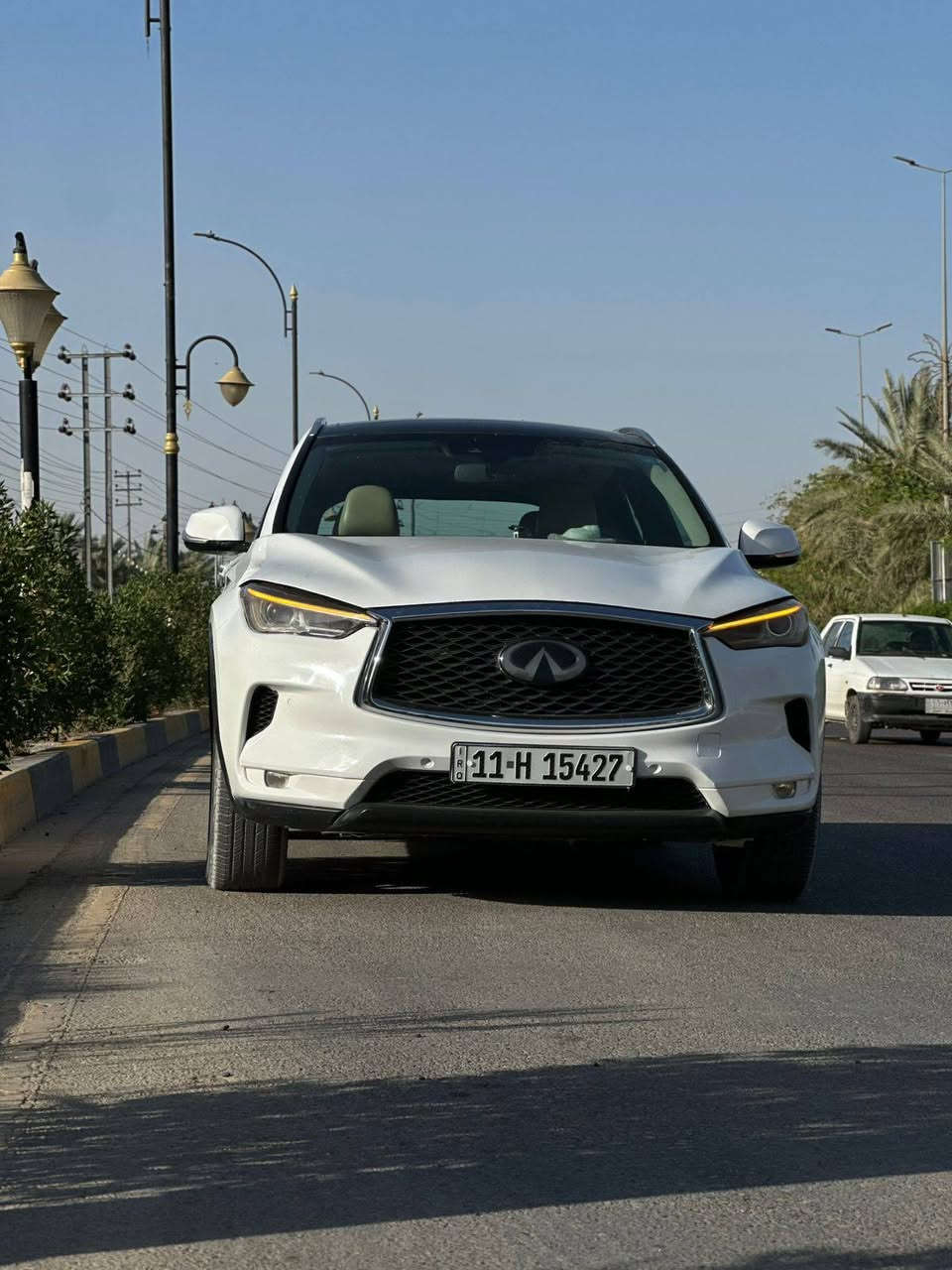 سلام عليكم
انفنتي Qx50
موديل 19
ماشيه 72
حادث موضح مع السونار بدون تبديل فقط تعديل وصبغ البنيد والجاملغ وبالعراق صار بيه بارد بلباب خلفي بيه سحب شاصي امامي بدون لحيم او تعديل فقط سحب
السيارة فول مواصفات 
محرك 2000 تيربوا كفاله هو والكير
حداديه 100% اي نقص مابيه 
رقم بغداد هزه وسنوية تم تجديدهن
عنوان كربلاء سعر 173
مراوس او بيع
***********
