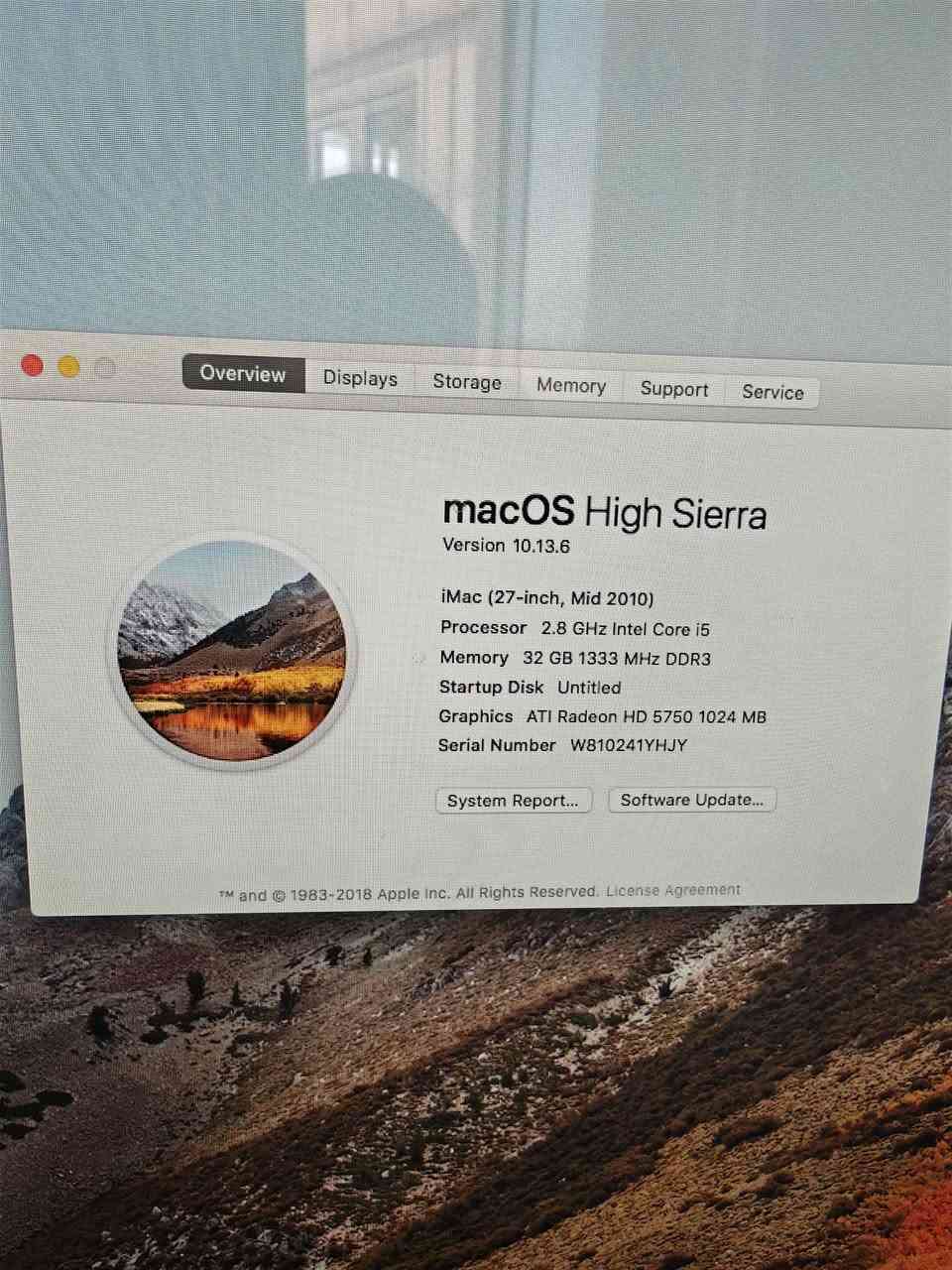 آي ماك 27 • رام 32GB • شاشة 2K