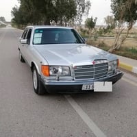 مارسيدس رئاسي 300SIL بلاد باب طويل   موديل 1989 تبريد شغال مابيها اي ن...