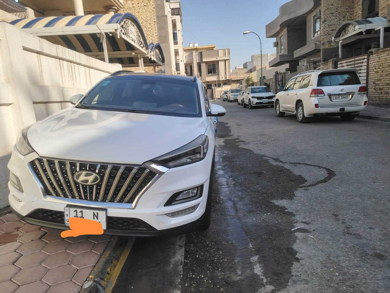 السلام عليكم توسان موديل ٢٠٢٠ كوري فووول مواصفات بصمه كشنات جلد كشنات كهرباء بانوراما رقم بغداد باسمي تحويل مباشر هزه جديده الصبغ البيها كما موضح مكفوله من الحادث والجفيه سقيفه طاحت عليها وبيها راجز بدلته والراجز القديم موجود بصماتها ٢ السياره بالكوت مركز المدينه السعر المطلوب ١٥٧$ ***********

