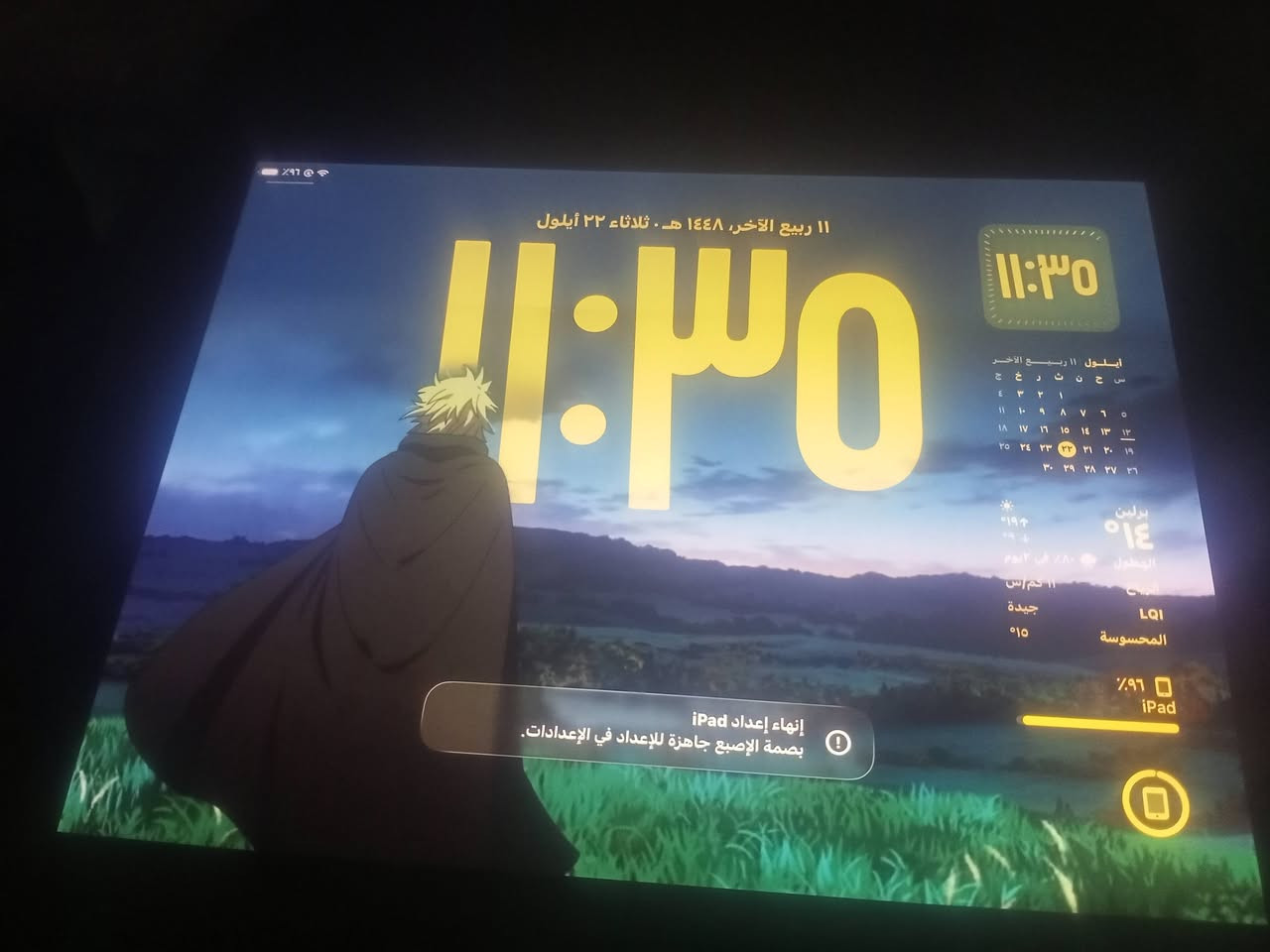 ايباد 9 ذاكره 256 نظيف بطاريه 86 مكاني ناصريه مركز رقمي ***********  السعر 200
