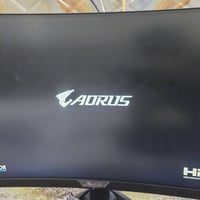 شاشه aorus 27 مقوسه  بنل va اعلى جودات شركه اوروس معروفه وكلها تعرفها ...