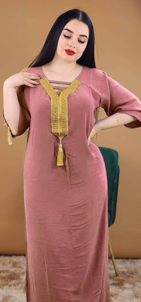 دشداشة طويلة • قماش لنن إيطالي • مقاسات L/XL/XXL
