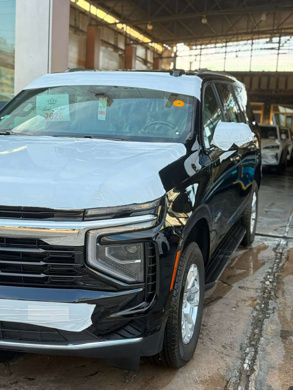 🧿معرض الملك لتجاره السيارات 🧿 

        🔥دخول جديد تاهو موديل  LS 2026🔥

   🔥الشكل الجديد ضمان المنصور  انتبه ابو الكارت تشغيل🔥

                       🔥مثبت لوحات وسنويه 🔥

شوفرليت تاهو CHEVROLET TAHO

🔹النوع : تاهو  
🔹الموديل 2026
🔹الفئه : LS
🔹كير تعليك الجديد 
🔹فول كامل الموصفات   
🔹الشكل الجديد   
🔹كامرات 5 360
🔹شاشه متصله شاشه الكدلاك❤️
🔹ضمان وكاله المنصور سنوات 5 
🔹مرقم كامل الرقم الجديد الانكليزي 

      🔥يوجد بيع وشراء ومراوس بجميع انواع السيارات 🔥

 
========================
للاستفسار اكثر عن تفاصيل السيارة يرجى مراسلة صفحتنا على فيس بوك او الاتصال بالمعرض  مباشرة عن طريق الارقام الخاصة بالمعرض
***********
***********
العنوان 🚙_ بغداد _ النهضه _الفرع الثالث _ فرع المصرف
