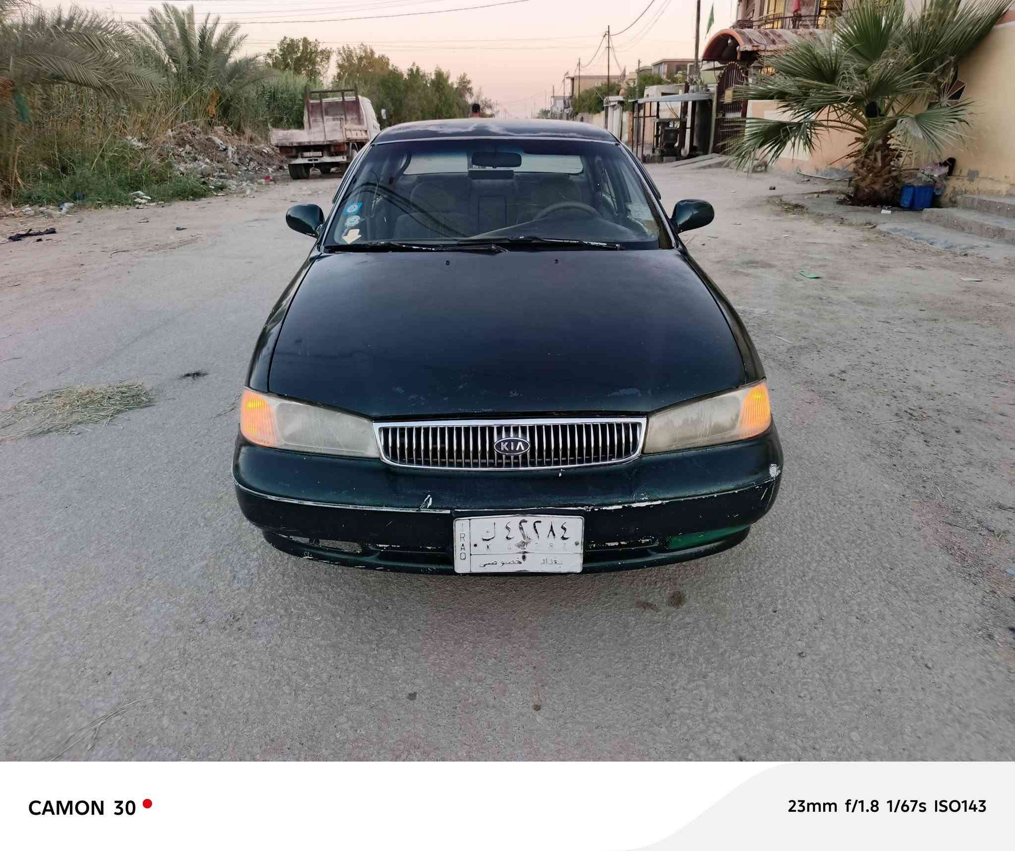 سعر ٢٢ مكاني بابل ***********
سلام وعليكم للبيع كيا كريدوس موديل ٩٥سياره بيه مكانات صبغ محرك ١٨٠٠ حاويه شاده كير اوتوماتيك جديد
تبريد شغال 
 صدر جديد دواخل حلوه رقم بغداد تحويل مباشر مشروع وطني مكاني بابل
