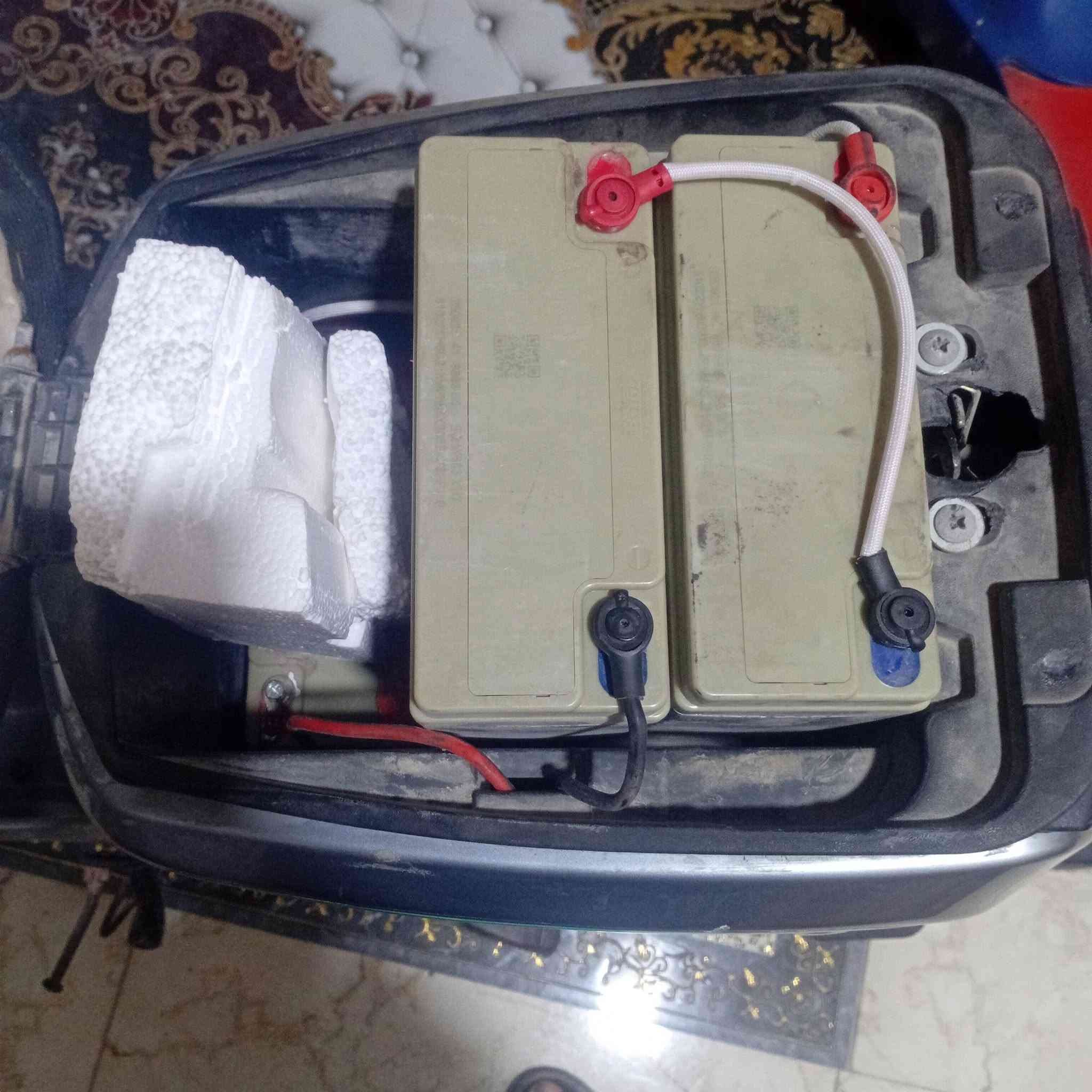 سلام عليكم دراجه شحن R9 موديل 24 نضيفه بطاريات ٢٦ امبيرنظيفات علفحص تايرات جدد دبلات البصرة جزيرة شارع زين العابدين السعر ٣٥٠ بيهة مجال للاستفسار ***********
