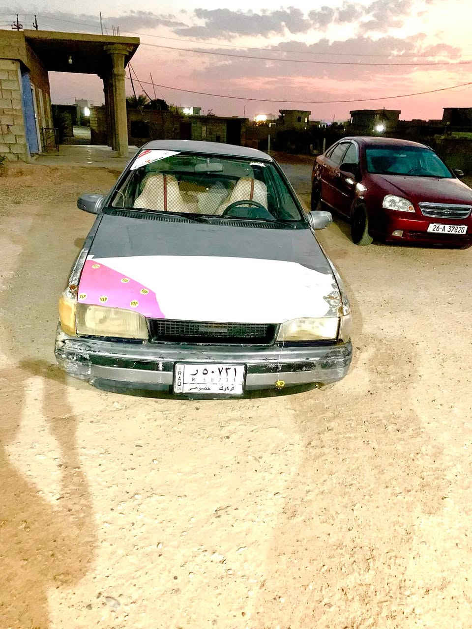 السلام عليكم
للبيع والمراوس هوانداي  أكسيل موديل 91 بطاقة بانزين  سنويه شرط التحويل السعر 17 وبيها مجال شوي 

اتصل ***********
