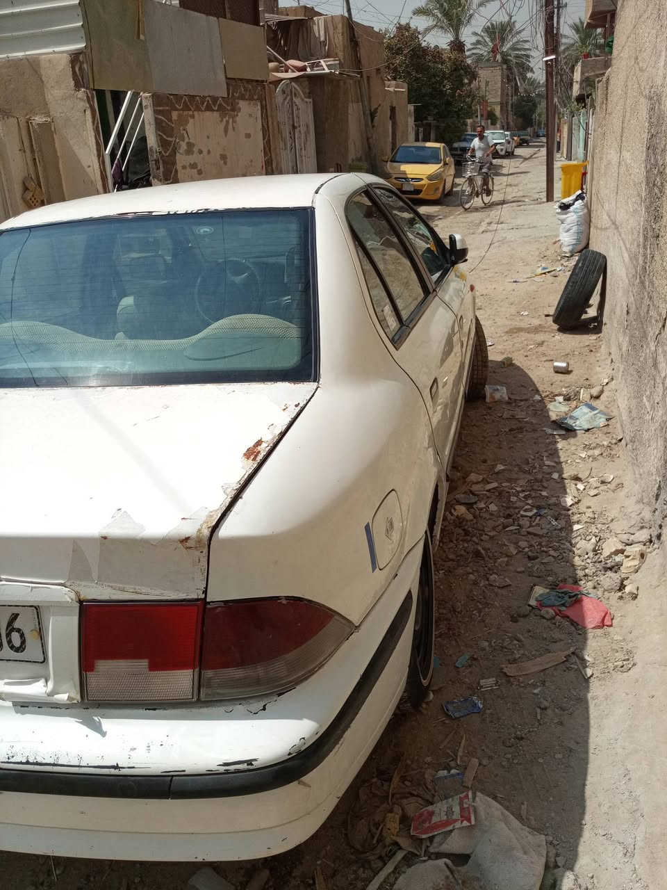 السلام عليكم للبيع سمند خصوصي بغداد انجليزي باسمي تحويل مباشر السياره مخدومه جير محرك تبريد خير من الله عين وصينيه وبربرين جدد تخم تاير خط ابيض جديد شاشه اندرويد سياره بيها جملغ تعمير خلفي تصليح خفيف وبيها طخات خفيفه سياره ترايها كلش حلوه كل الامور مذكوره العنوان بغداد حي العامل السريع السعر 42 وبيها مجال رقم الهاتف ***********
