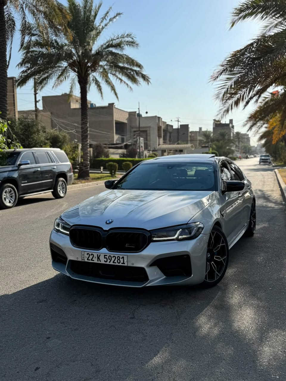 للبيع BMW 530i  G30 xDrive 2018
كت كامل
M5 كم بتشن

 M5   Competition  كت كامل 🔥

سيارة مميزة جداً وبحالة جميلة، ومتحولة M5 كامل تعطيك شكل الـM5 الرياضي والفخم.

المواصفات:

• BMW 530i xDrive
• موديل 2018
• دفع رباعي xDrive
• مكينة 2.0 تيربو.    (B48) 
• 4 سلندر
• قوة 248 حصان تقريباً
• قير أوتوماتيك 8 سرعات
• سيدان 4 أبواب
• مكينة اقتصادية وقوية بنفس الوقت ( B48 )
• ثبات وأداء ممتاز بفضل نظام الدفع الرباعي

التجهيز الخارجي:

🔥 M5 Competition كامل
🔥 تحويل كامل للشكل الرياضي
🔥دعاميات M5
🔥جاملغات جانبية M5
🔥 ديفيوزر خلفي رياضي
🔥 شكل خلفي رياضي
🔥 تفاصيل M5 الخارجية
🔥 مظهر هجومي وفخم يخلي السيارة مختلفة تماماً عن الـ530i الاعتيادية

الداخلية والتكنولوجيا:

. ستيرن كاربون فايبر اصلي 
• داخلية BMW فخمة
• شاشة ونظام ترفيه BMW
• كاميرا خلفية
• حساسات
• تحكم بالمقود
• أنظمة أمان وثبات
• مقاعد رياضي وفخمة
• جميع مواصفات الفئة الخامسة المعروفة

📌 رقم الشاصي موجود ومتاح للفحص

السيارة 530i xDrive أصلية من المصنع ومركب عليها M5 Competition  كامل، يعني تجمع بين اقتصادية الـ530i + شكل وأجواء الـM5.

السيارة مناسبة جداً للي يريد فخامة BMW + شكل رياضي قوي بدون تكلفة وصرفية الـM5 الأصلية.

الحادث دخولها سرقه للعراق يعني ماكو ضربه فقط سرقه جاملغات موضح بلصورة 

 صار بيها ضربه بسيطة جدآ جدآ هنا شاملغ وبنيد 
ملاحضة 
الاوياله يرادلهن تصفير الامامي 
شغله بسيطة يعني فقط 

السعر    اتصل وتدلل 

الموقع: [ الدورة محطة الكهرباء ]
للاستفسار: [ *********** ]

🔥 للجادين فقط — الفحص مفتوح وبكل رحابة
