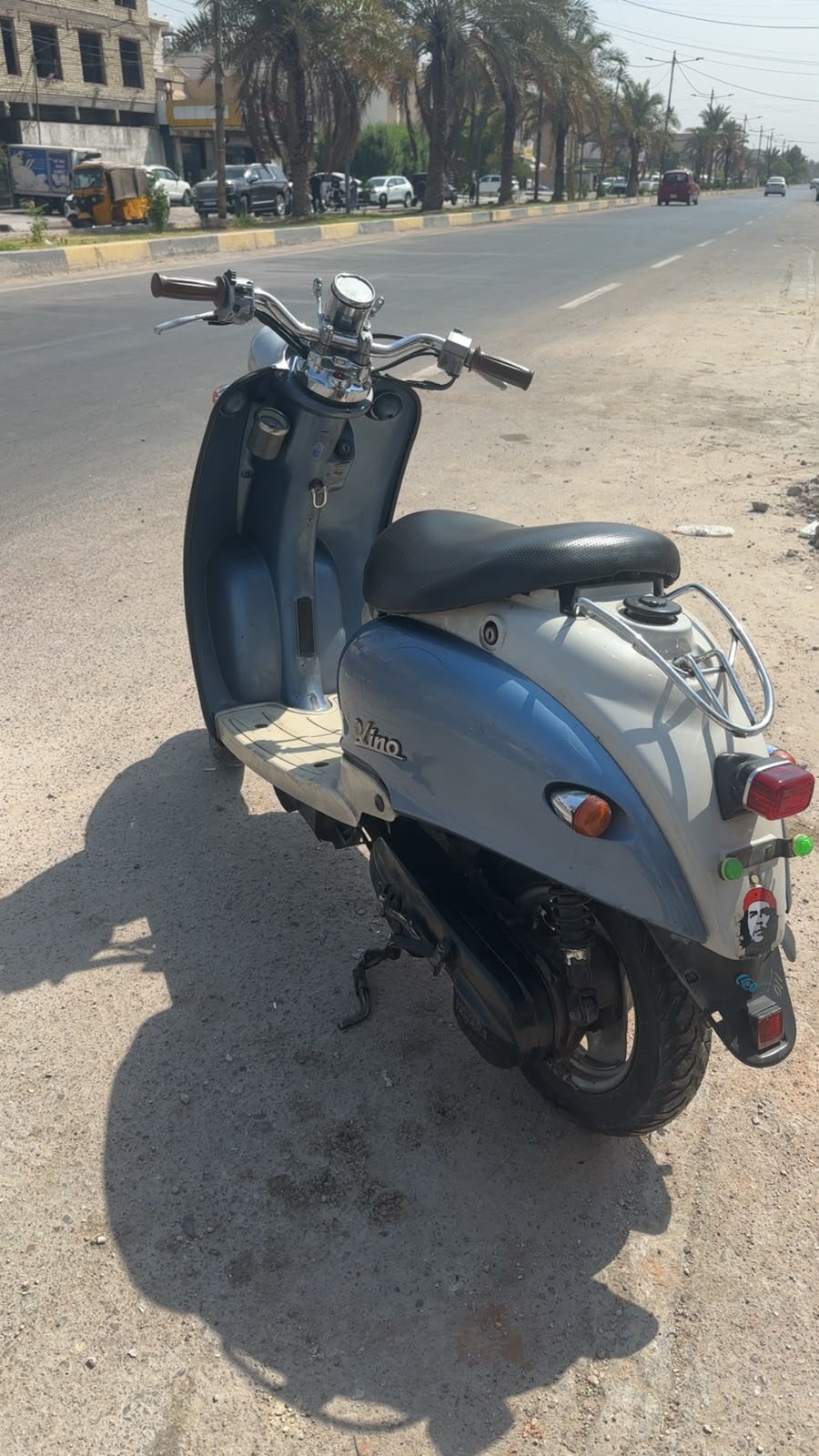 دراجه كلاسك فحل 
دراجه مجفته كله جديد دراجه نضيفه
شلعه ومعدل خير من الله دراجه ماعوزه ايشي
كيج بانزين شغال كهوبايات كله شغاله
السعر 225 وبيه مجال  لشراي
العنوان بغداد البنوك
الاستفسار ***********
متواجد واتساب فقط